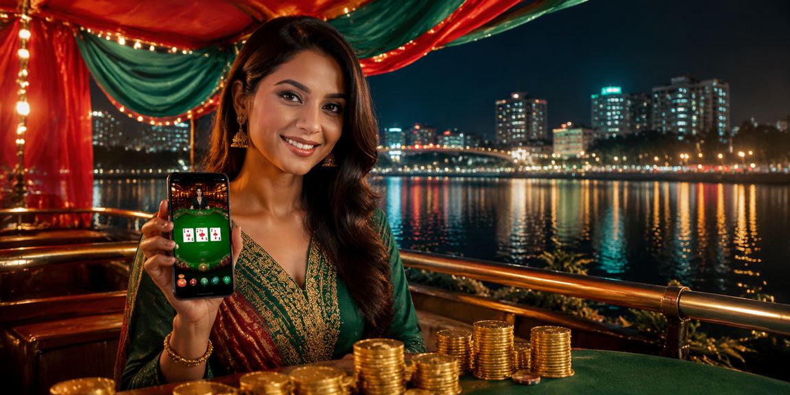 ঢাকায় অনলাইন ব্যাকারেট টেবিলের রেড-গ্রিন ইন্টারফেস পূর্বরূপ